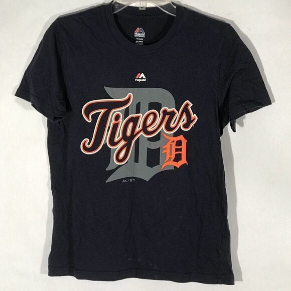 MLB Majestic Detroit Tigers Baseball Tee - Picture 5 of 9